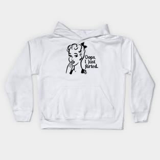 oops fart Kids Hoodie